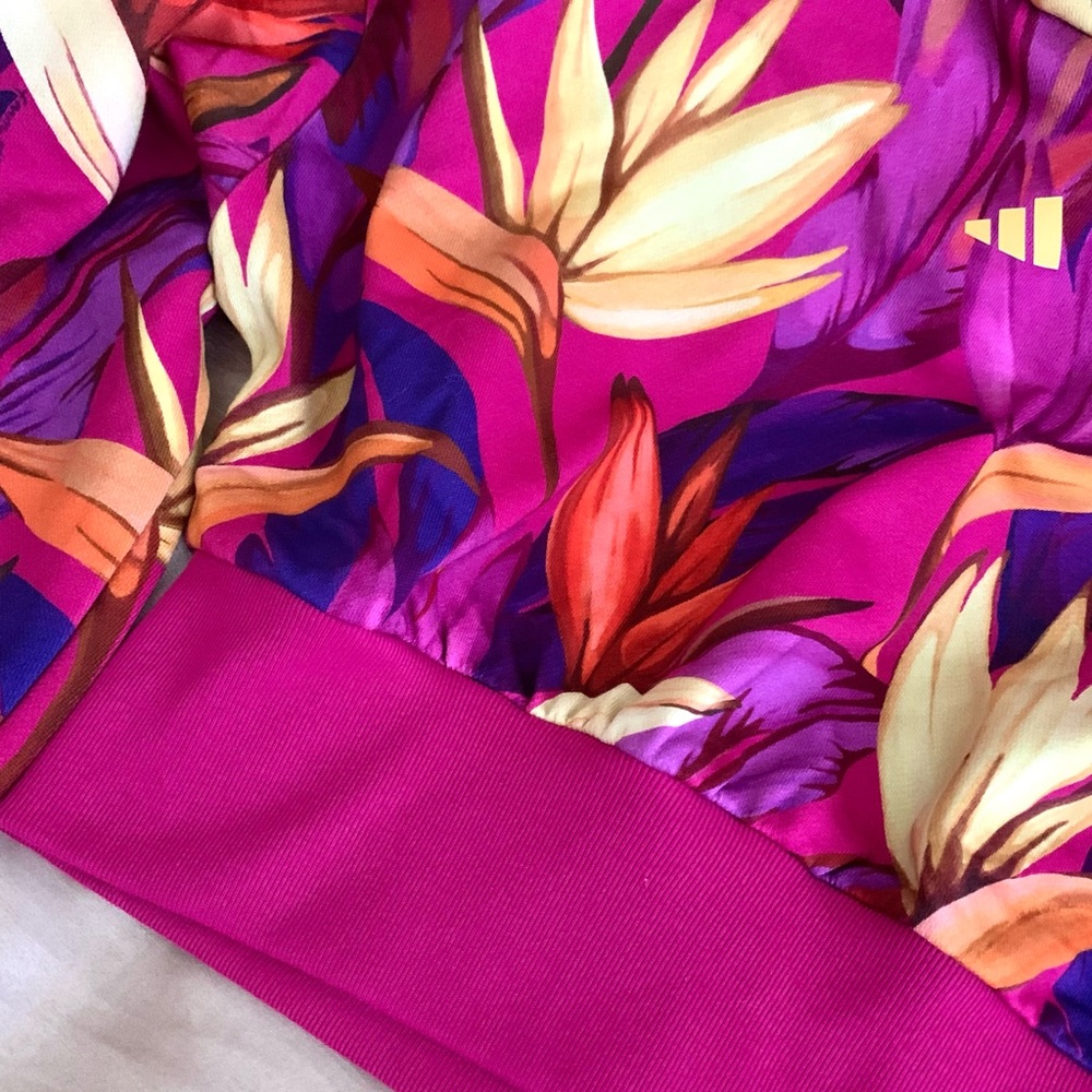 NWT Farm Rio Floral Women's Cropped Jacket - Multicolor - Picture 9 of 10